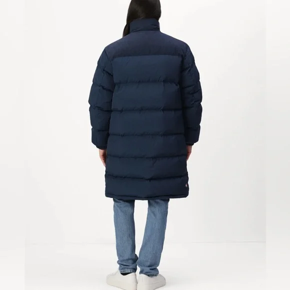 Tommy Jeans ALASKA - Winter Puffer parka coat dark night navy Men’s Size XL